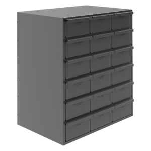 Gray Durham Mfg 004-95 Drawer Bin Cabinet 11-5/8 In D