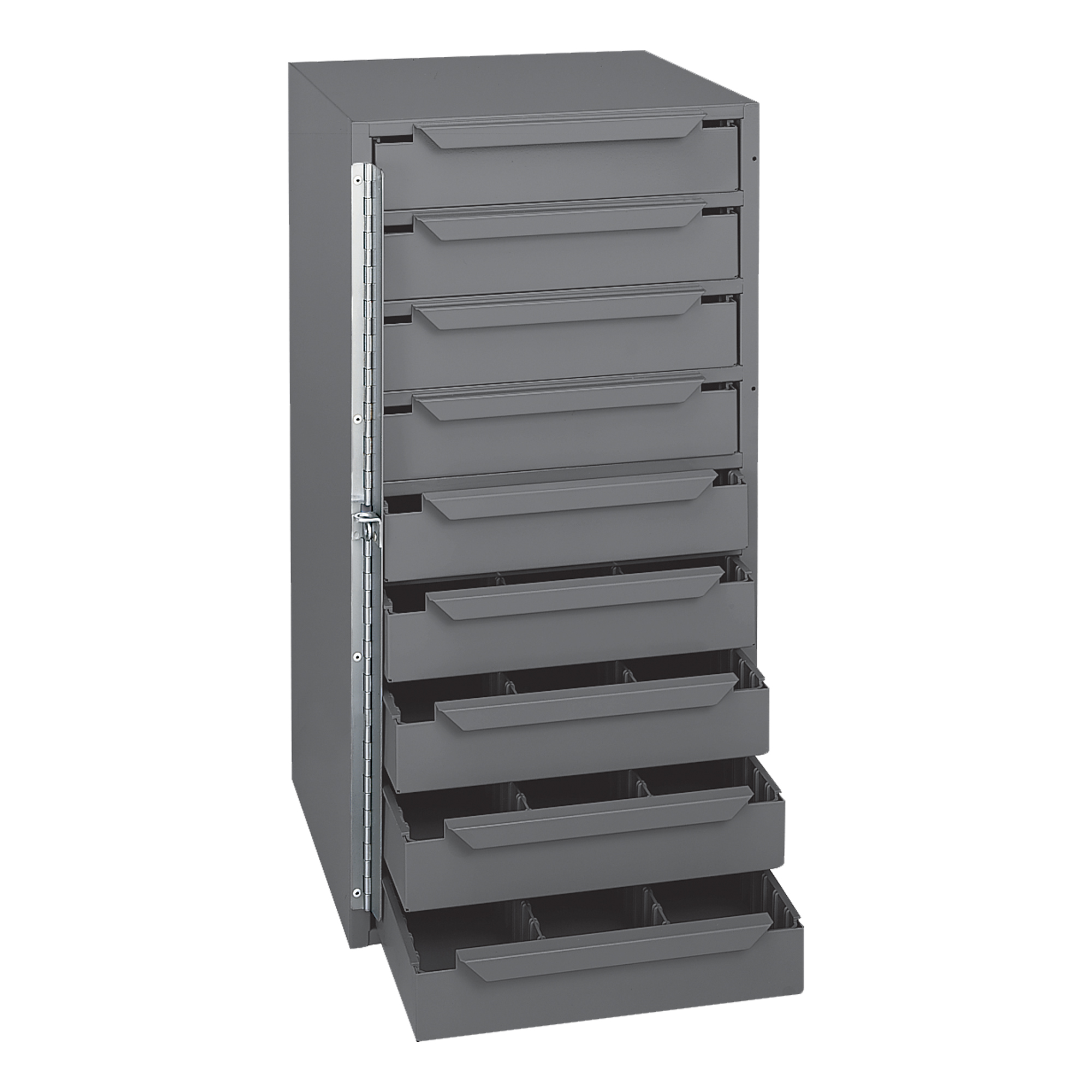 DURHAM MFG 215-95-D571 Drawer,4 to 13 Compartments,Gray 