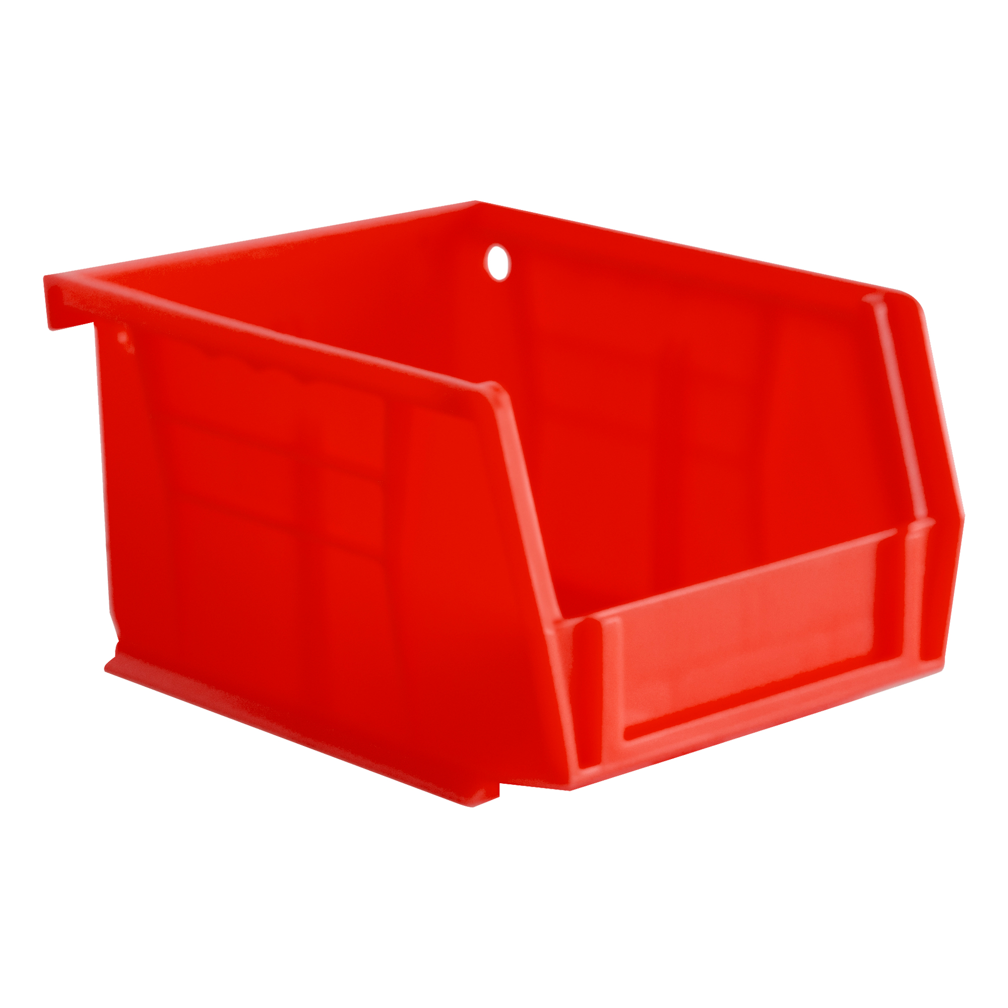 4 Width x 3 Height x 5 Depth Durham PB30210-17 Copolymer Plastic Hook On Bin Red Sold in Pack of 24