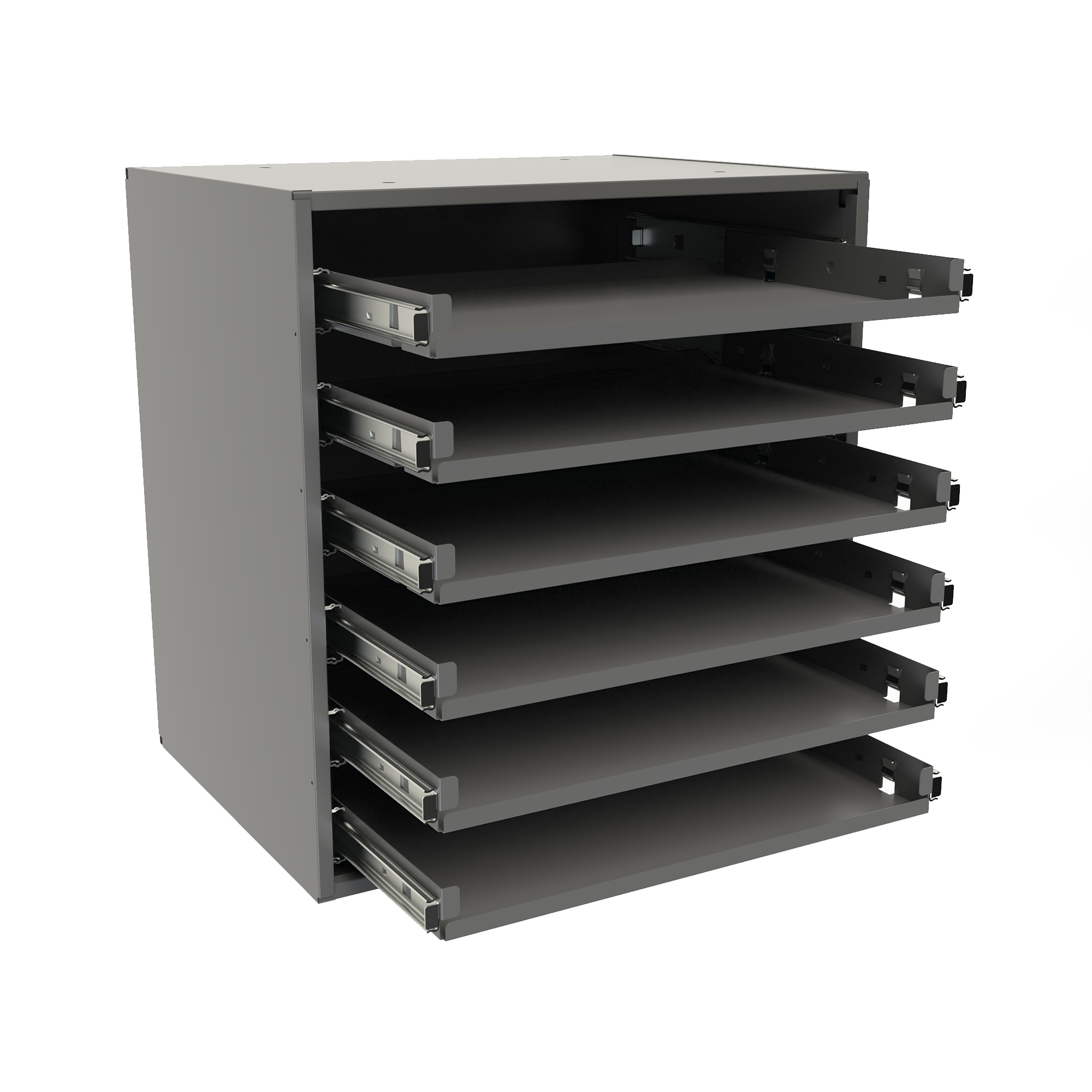 Durham 306-95 Easy Glide Slide Rack for 2 Small Compartment Boxes 